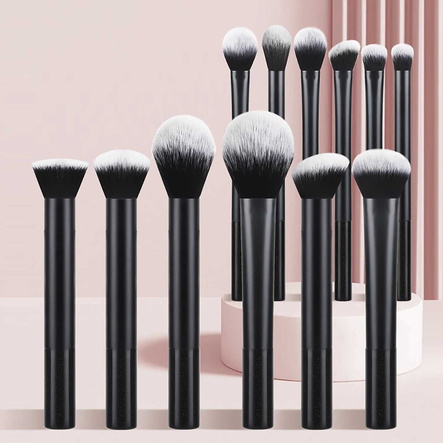 Makeup Brush Sets12pcs Creative Professional Multifunctional Cosmetic Brushes For Making Up Supply Z260408