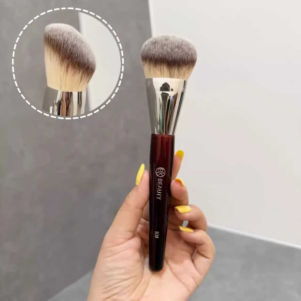 Bk101 Contoured Foundation Brush BkA507 BkA506 Bk208 Makeup Brush Face Brush Liquid Cream Foundation Bronzer Blush Highlighter Z260408