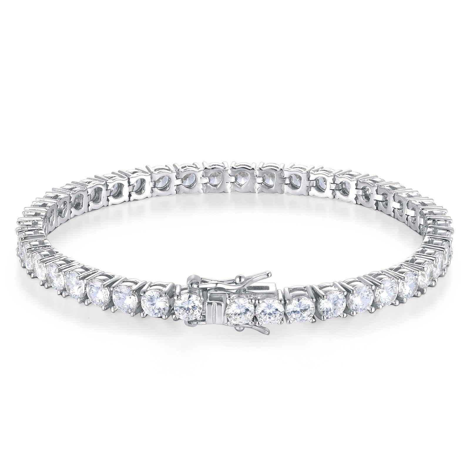 Designer Bracelet Tennis Bracelet Fashionable And Trendy Hip-hop Style Zircon Bracelet High-end Texture Zircon Inlay Versatile Unique