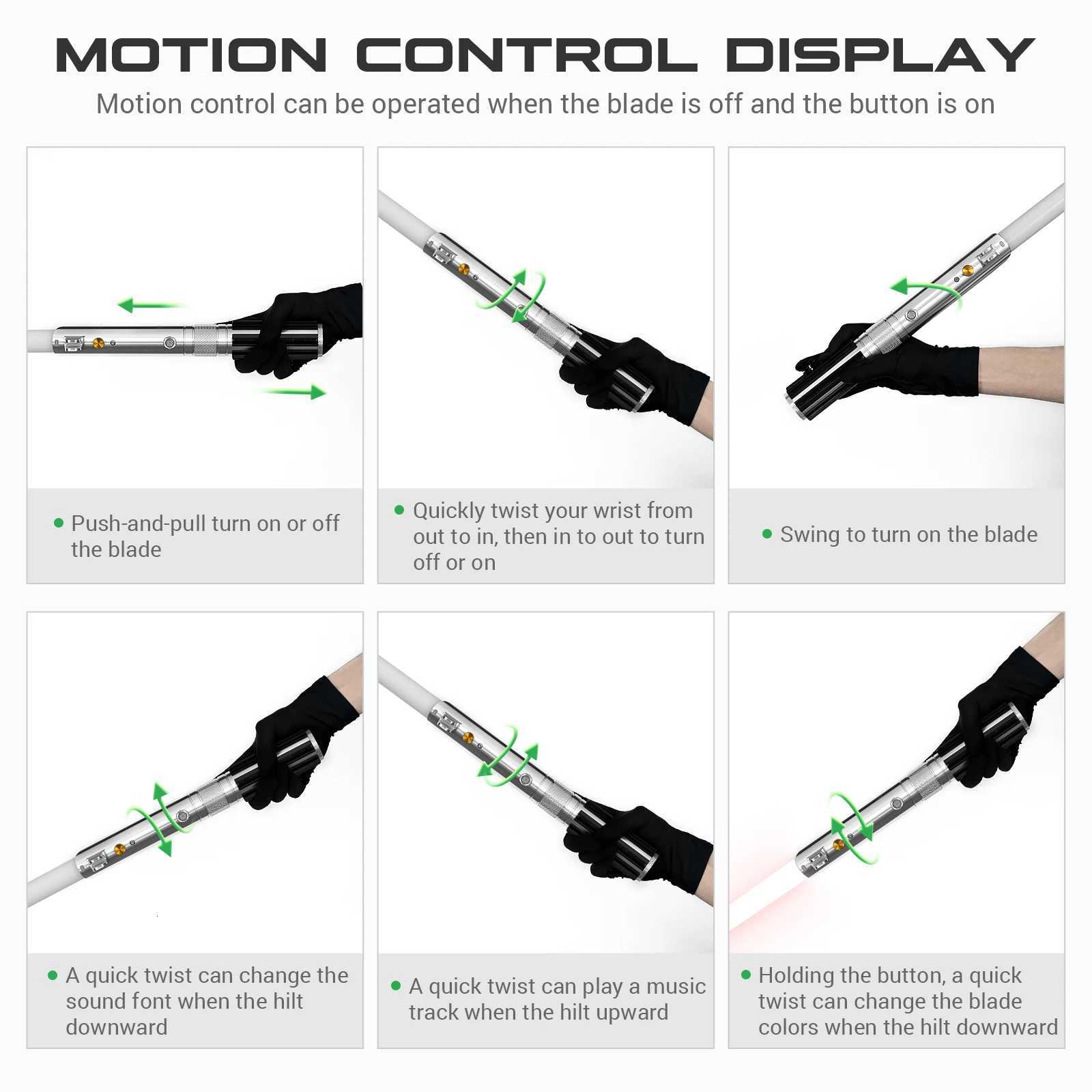 Anakin Skywalker Lightsaber Xenopixel 30 Smooth Swing App Control Color Change C260408