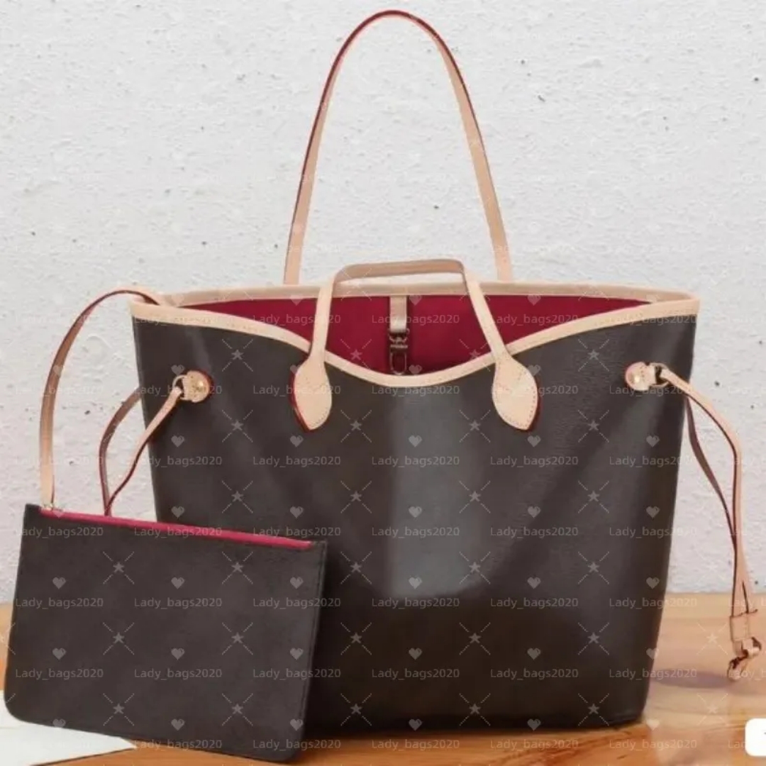 New Oxidation Leather Shopping Bag Shoulder Large GM Tote Shell Handbags Women Big Totes Clutch Shopper Bags Credit Card Holder Coin Shipping Pur