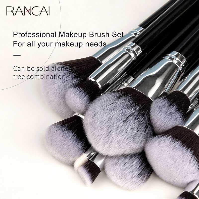 Professional 40Pcs Makeup Brushes Set Soft Synthetic Bristle Powder Blending Contour Eyebrow Eyeshadow Fan Foundation Brush Z260408
