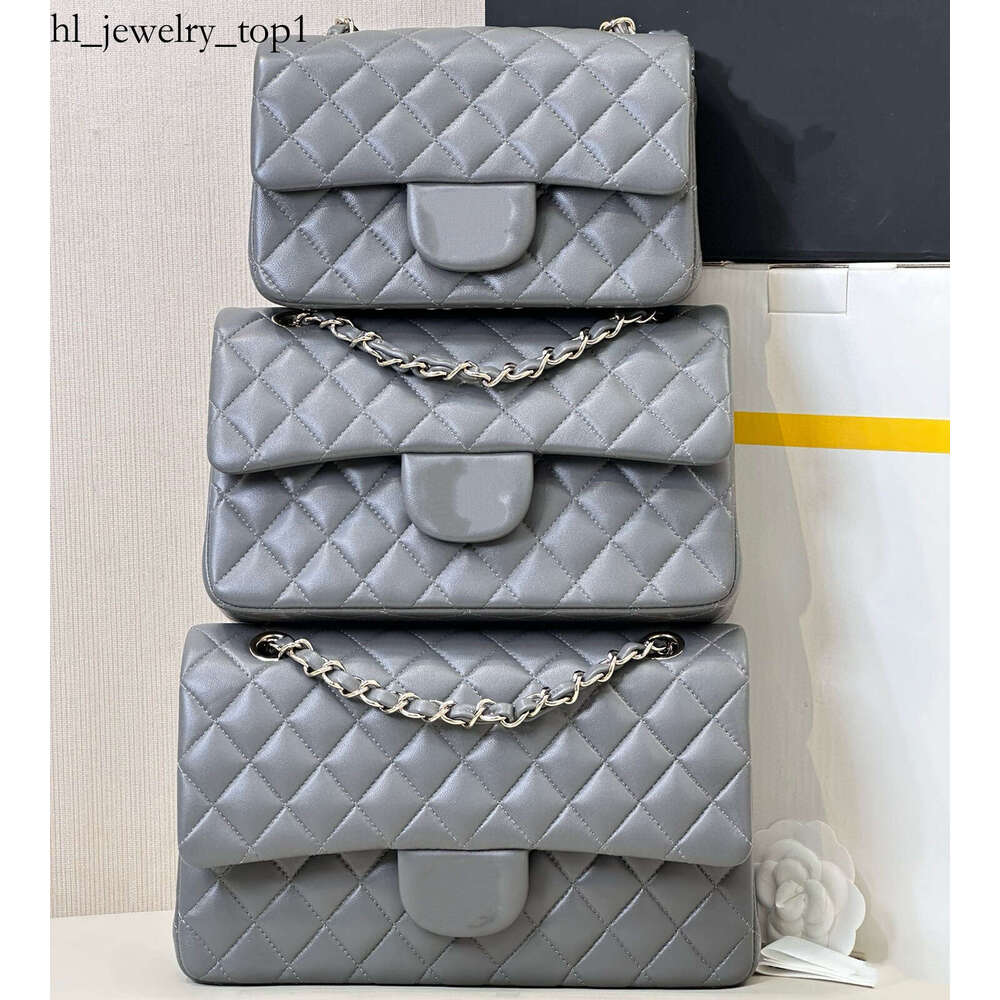 Leather chaneell Classic flap Medium Quilted Lambskin Bags Designer Cross shaped Diamond Chain cocochannel bag Bag Gold and Silver Hardware channelsbags 050 d3d
