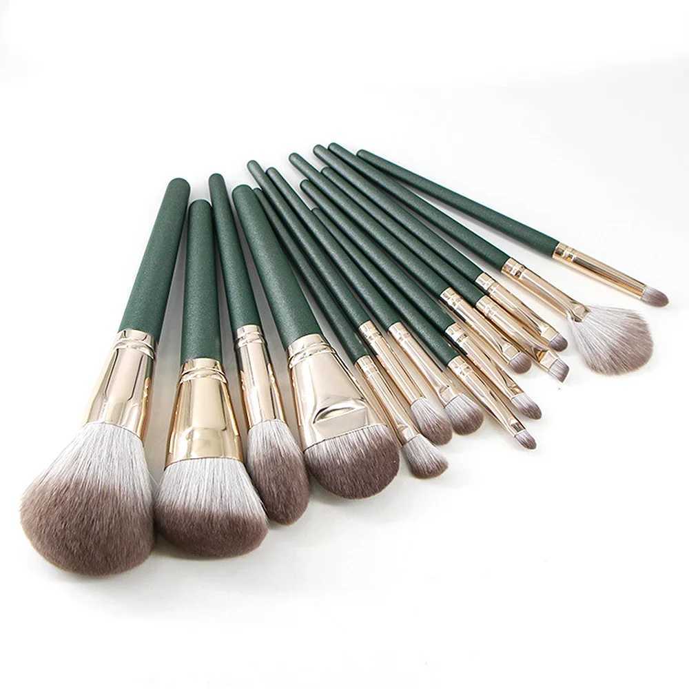 14Pcs Makeup Brushes Soft Fluffy Makeup Tools Cosmetic Powder Eye Shadow Foundation Blush Blending Beauty Make Up Brush Z260408