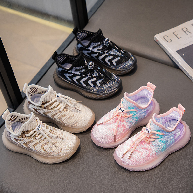 Children Running Sneakers Boys Girls Lightweight Breathable Athletic Sport Non Slip Daily Wear Shoes School Playground Free shipping