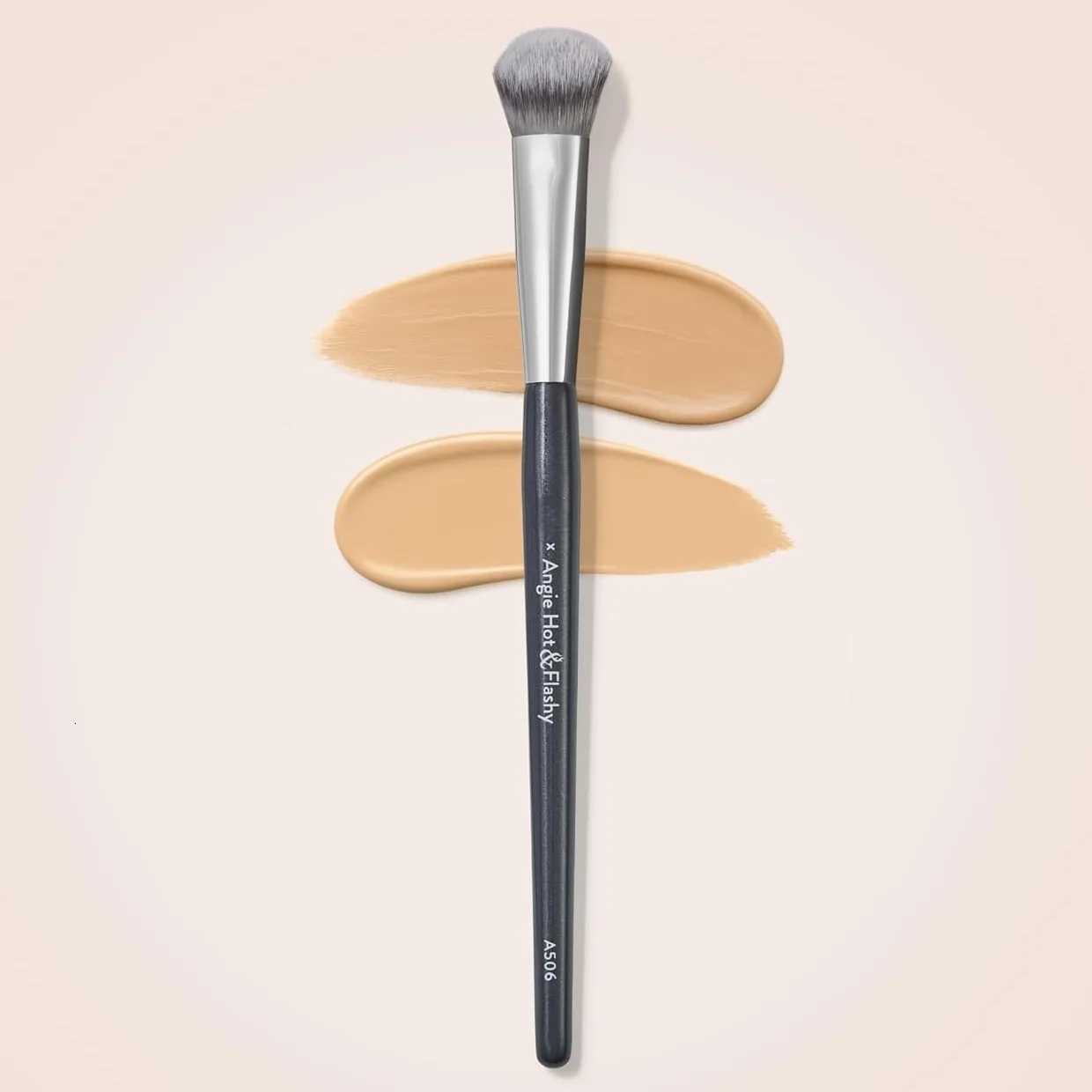 ANGIE HOT FLASHY A506 CONCEALER Brush Under-Eye Concealing Contouring Makeup Brush Z260408
