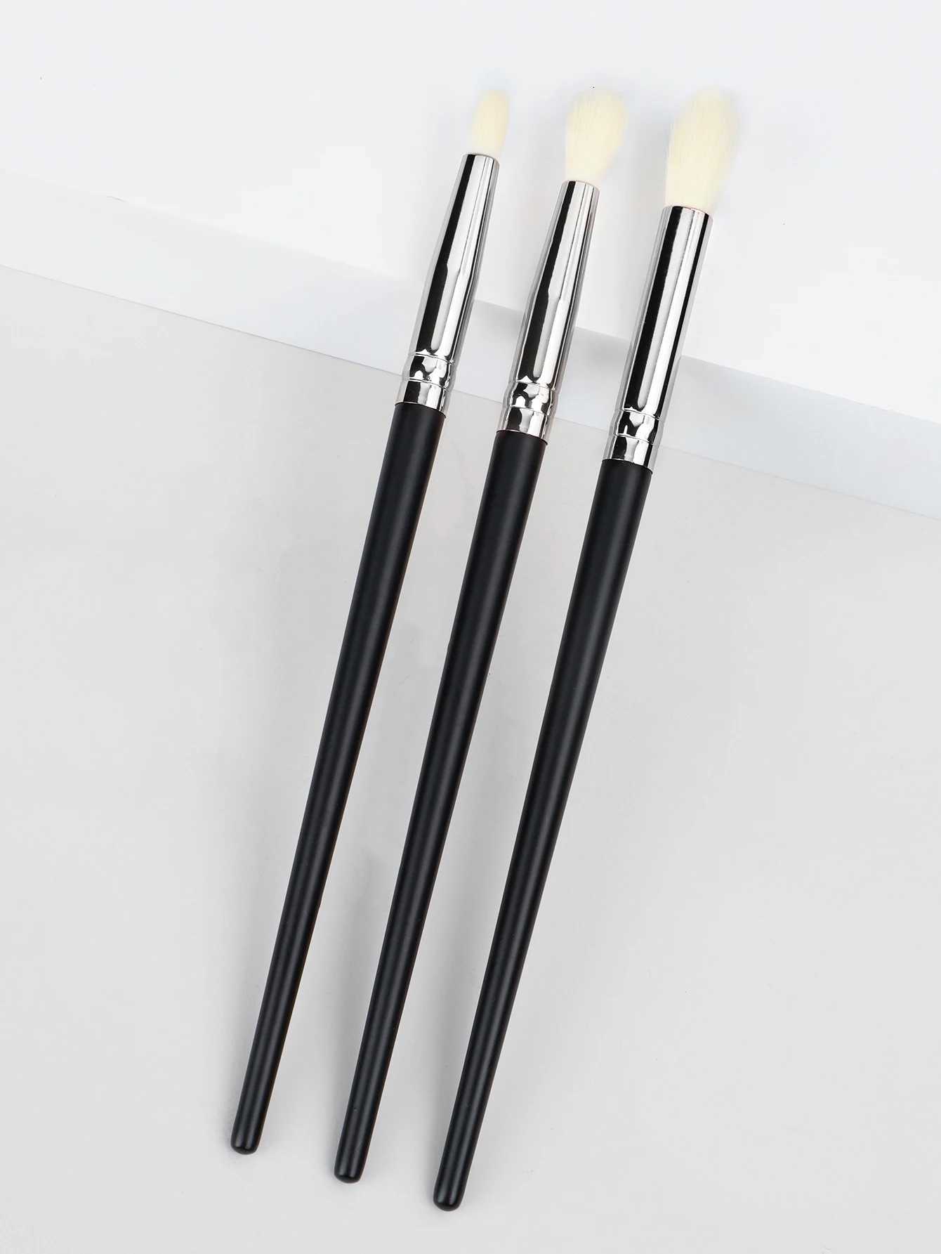 Shinedo 3 Pcs Goat Hair Tapered Crease Blending Brush Eyeshadow Make Up Cosmetic Kit Maquiagem Smudge EyeMakeup Brushes Z260408
