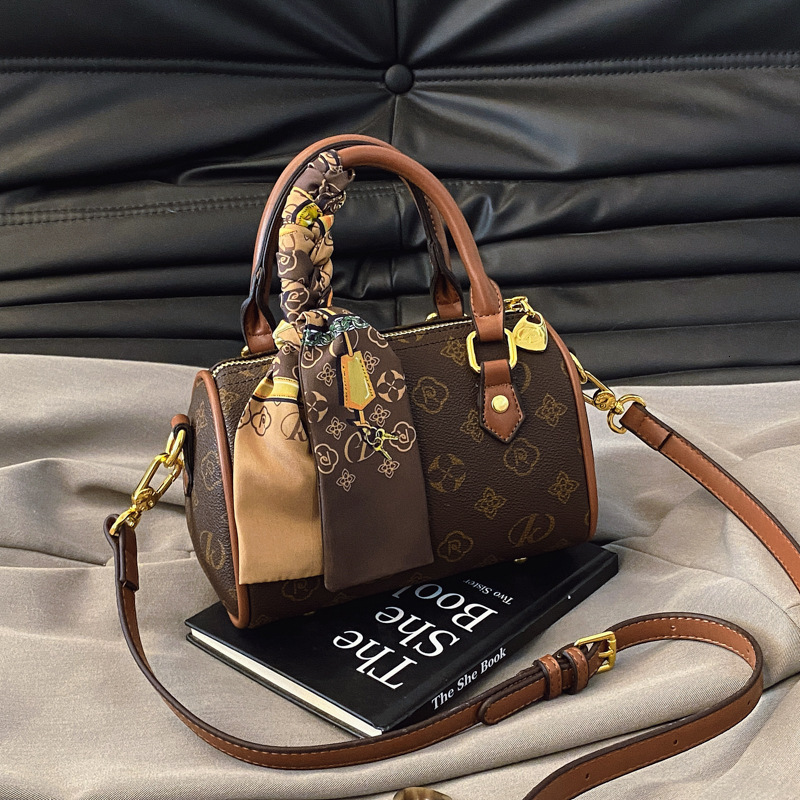 Internet Celebrity Handheld Pillow This Year's Trend Boston New Printed Crossbody Mini Small Bag