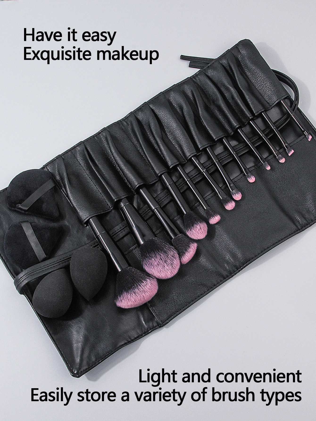 12/13/17pcs Makeup brushes set Professional High Quality Synthetic Hair Foundation Powder Contour Eyeshadow Makeup Brush Z260408