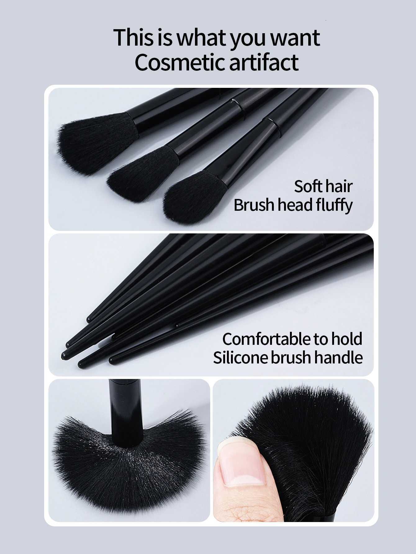 13PCS professional makeup brush set blush brush powder brush concealer brush eyeliner brush multi-functional beauty tools Z260408