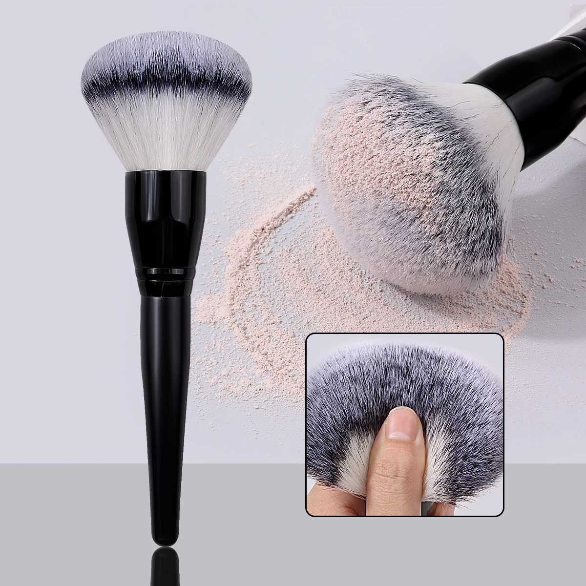 1 pcs Bestselling profession makeup tools Powder brush Super soft large fluffy Loose powder brush Blush brush does Z260408