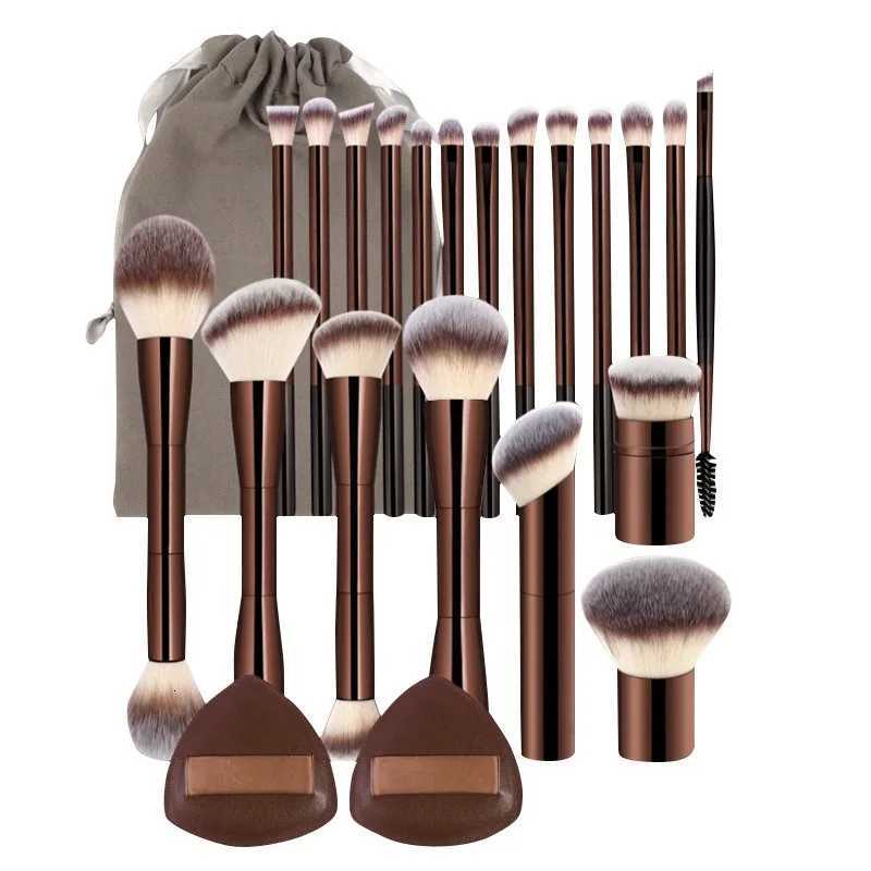 20-piece Makeup Brush Set Foundation Concealer Powder Eyeshadow Blush Brush Mushroom Head Blending Face Beauty Makeup Tools Z260408