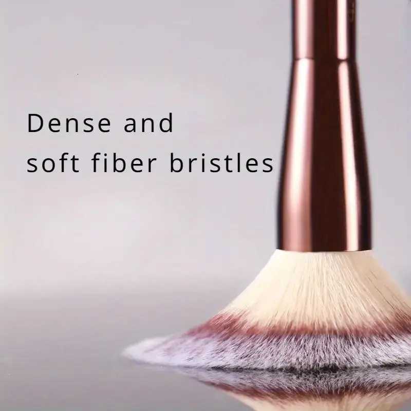 Double-Ended Makeup Brush Set Nylon Bristles Metal Handle Unscented All Skin TypesMultifunctional Metal Rod for Buffing Z260408