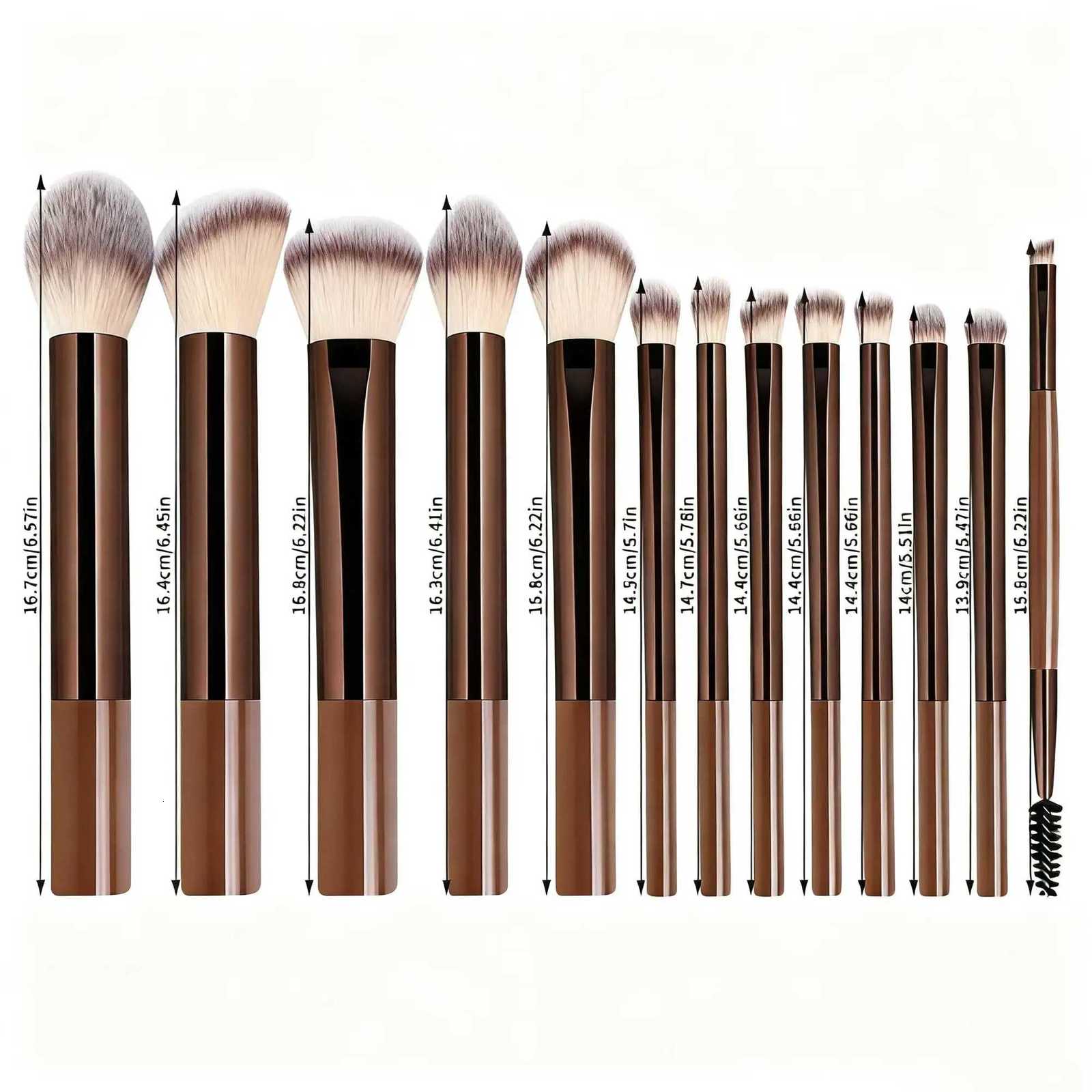 Makeup Brush Set 13pcs/set Professional Cosmetic Brushes Kit Travel Soft Makeup Brush Set Concealer Brush Detail Makeup Brus Z260408
