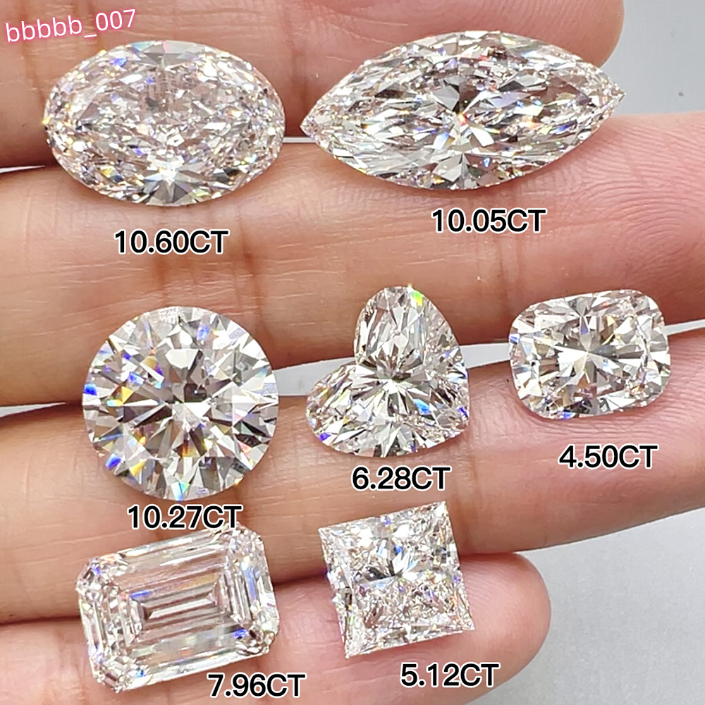 Mishang IGI Certified Fancy Loose Lab Created Diamond OEM ODM CVD HPHT Wholesale Excellent Cut Loose Lab Grown Diamond