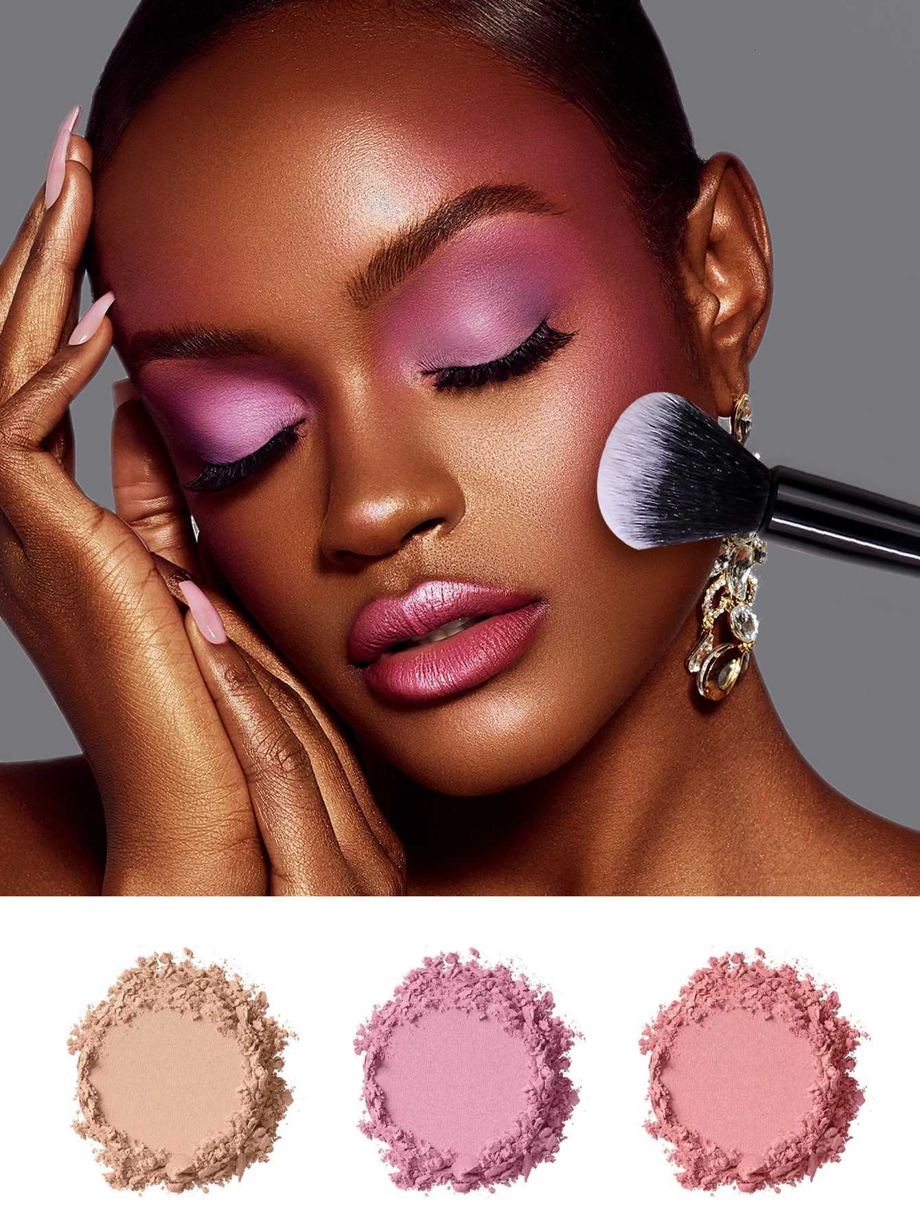 1PC Multi-Use Soft Face Brush - Tapered Round Head for Blush Powder Contour Travel-Friendly Beauty Tools for Women Z260408