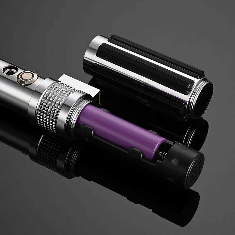 RGB Metal Lightsaber Laser Sword Toys Sabre De Luz Light Saber Espada Brinquedos Juguetes Zabawki Oyuncak Kpop Lightstick C260408