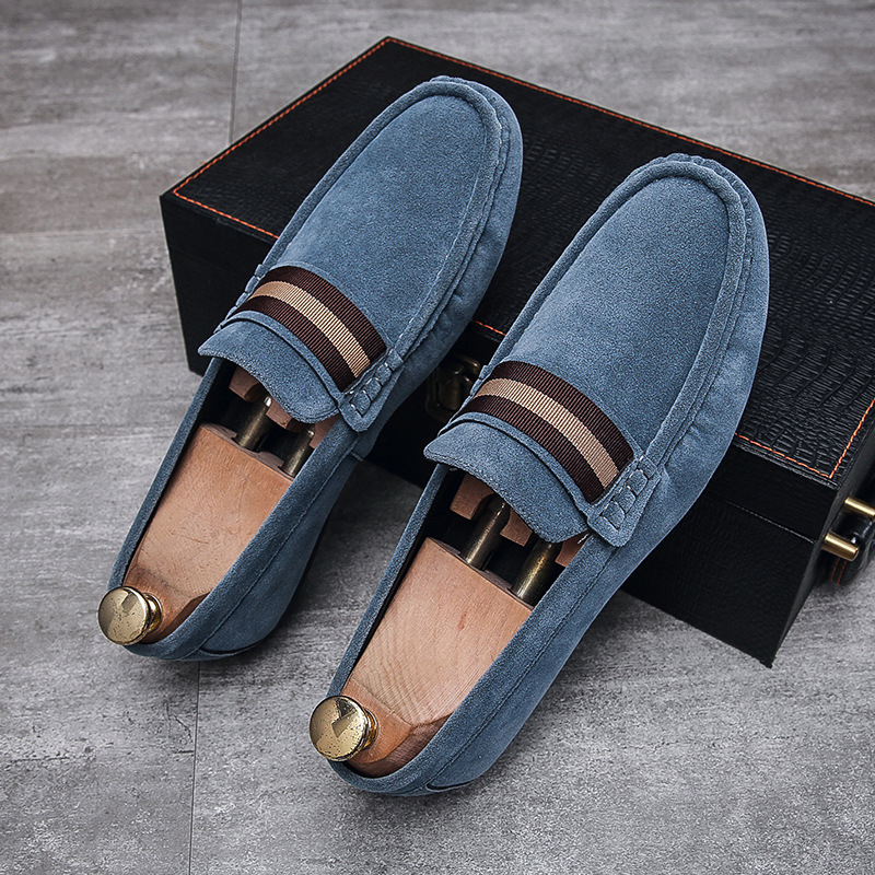 luxury design dress Shoes 2026 Men's Driving Loafers, Spring Casual Business Soft Sole Moccasin Shoes, Comfortable Slip-On Bean Shoes free shippi