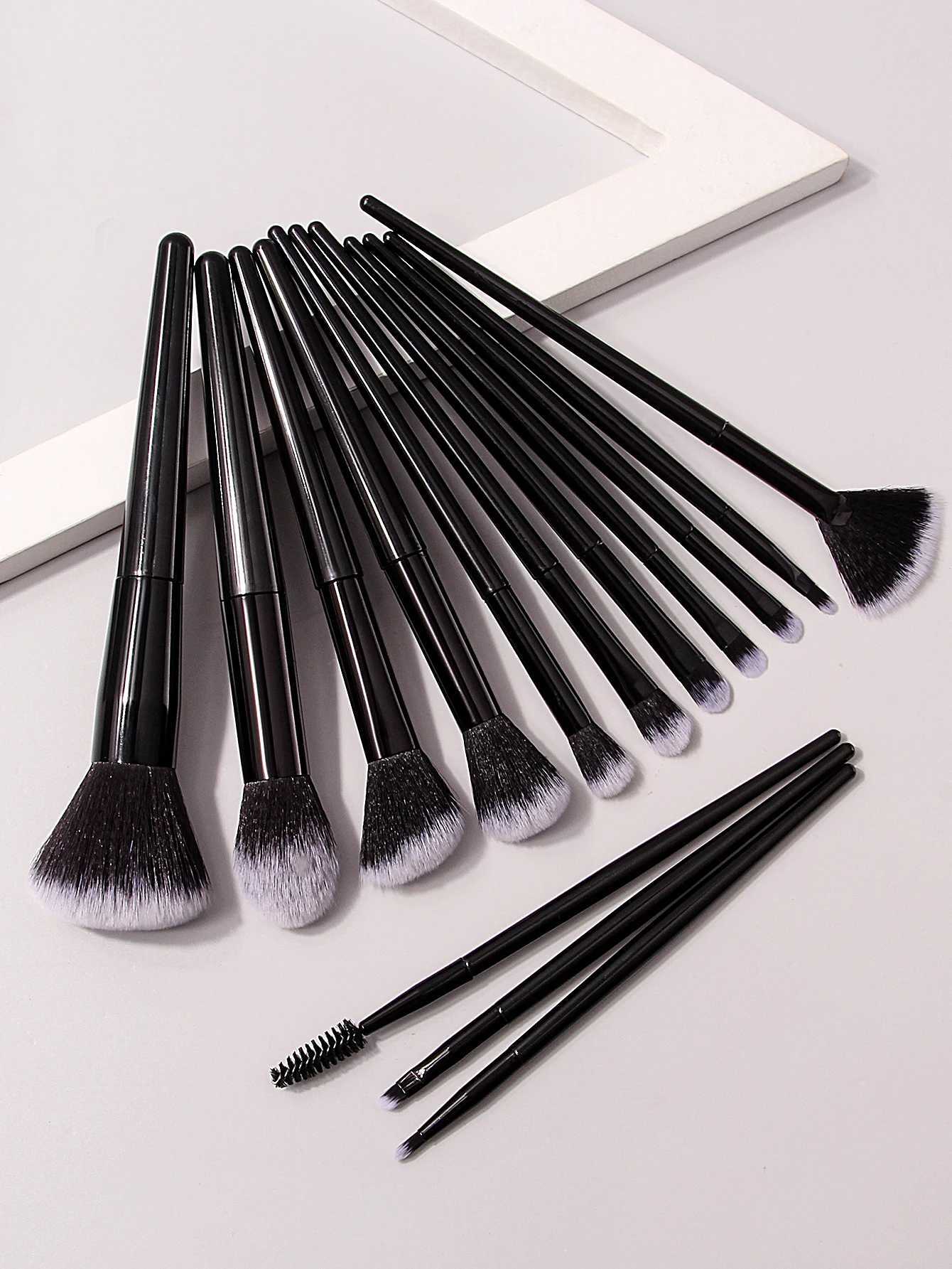 14PCS Professional makeup brush set foundation brushconcealer brusheyeshadow brushblush brushconture brushmascara brush Z260408