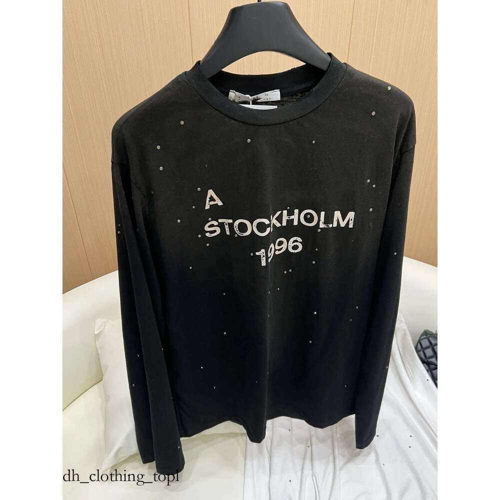 2026 ance studio long sleeve hoodie Washed graphic tee acnelies studio shirt acnelies studio hoodie Designer T shirt Casual Fashion Skateboard 576