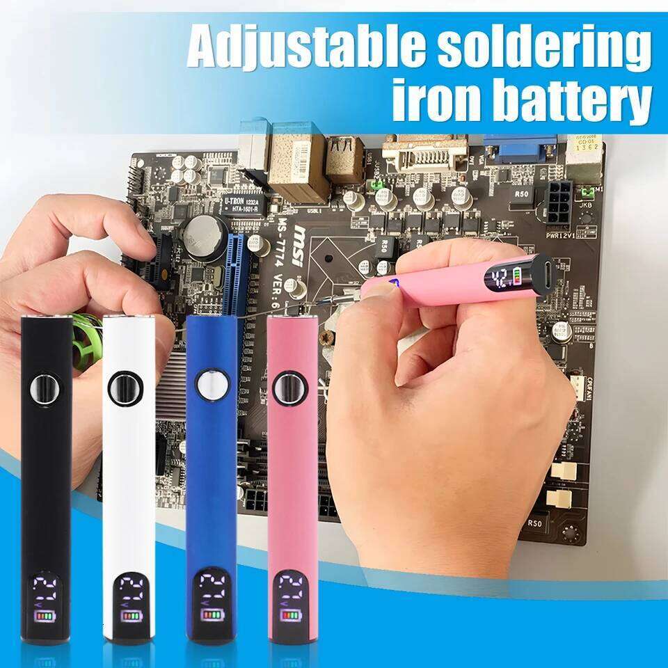 5/10pcs 510 Mini Soldering Iron 3 Gear Adjustable Voltage 400mah Battery Cart Pen with USB Charger Welding Tool Kit