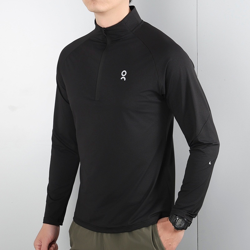 Black Tech Jacket Mens Windrunner Jogger Set Retro Fit Sportswear Stand Collar Jacket Straight Gym Running Hoodie Asian size