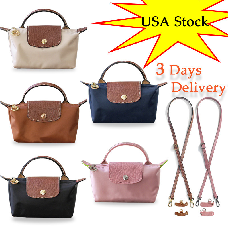 Fashion longlychampies bags Nylon Cellphone Bags Womens Hot Mini Hobo Bags Luxury Makeup Bag Messenger Shoulder Bag Soft Handbag Designer Crossbody Bags