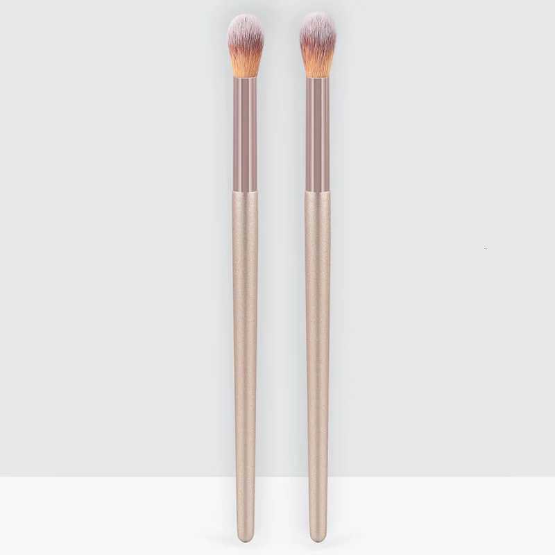 2pcs Nose Shadow Contouring Brushes Set Champagne Gold Eyeshadow Makeup Brushes Set for Facial Contouring Makeup Tools Z260408
