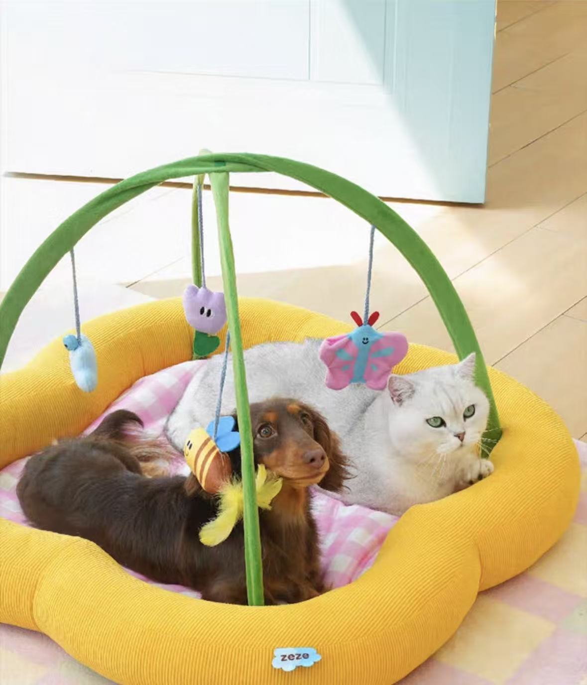 Cat houes Pet dog kennel Genki Cat kennel winter warm four seasons universal cold cat house winter closed cat kennel pet cage new