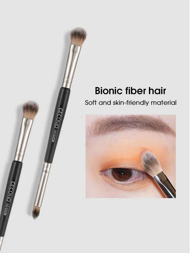 Double-headed painting eyeshadow brush novice makeup brush soft hair does not eat powder natural dizzy dye easy makeup Z260408