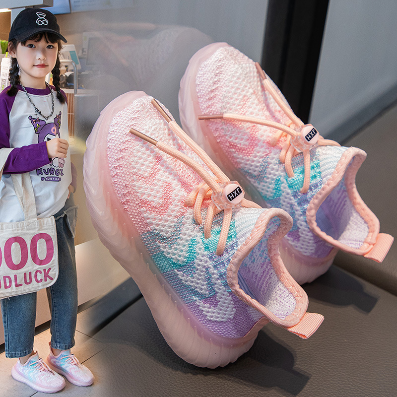 Big Kids Sneakers Boys Girls Breathable Easy Wear Lightweight Soft Sole Non Slip Casual Shoes for School Outdoor Walking Daily Wear Free shipping Size