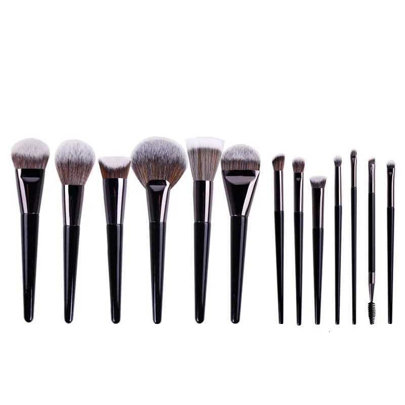 1pc Angled Foundation Makeup brushes Fan Powder Make up brushes 3D Bronzer Blusher stippling brush Eyeshadow Concealer Eyebrow Z260408