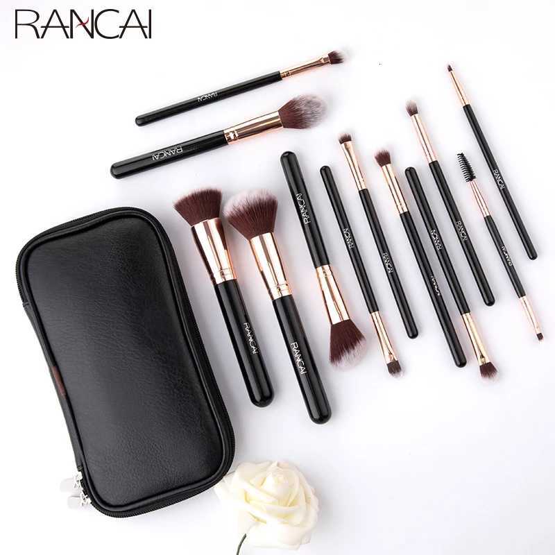 12pcs Makeup brushes set Professional High Quality Synthetic Hair Foundation Powder Contour Eyeshadow Make up Brush Z260408