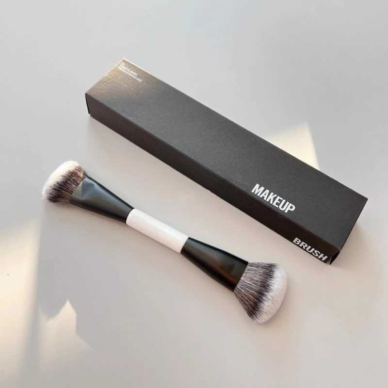 F4 Dual-Ended Foundation Face Brush Double-ended Powder Blush Contour and Eyeshadow Concealer Makeup Brushes Z260408
