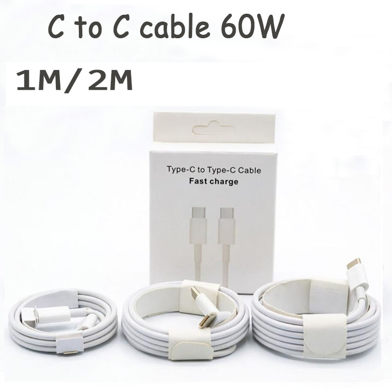 60W PD USB-C to USB C Fast Charger Cable For Apple iPhone 17 Pro Max 16 15 Plus Type C Quick Charging C TO C cords
