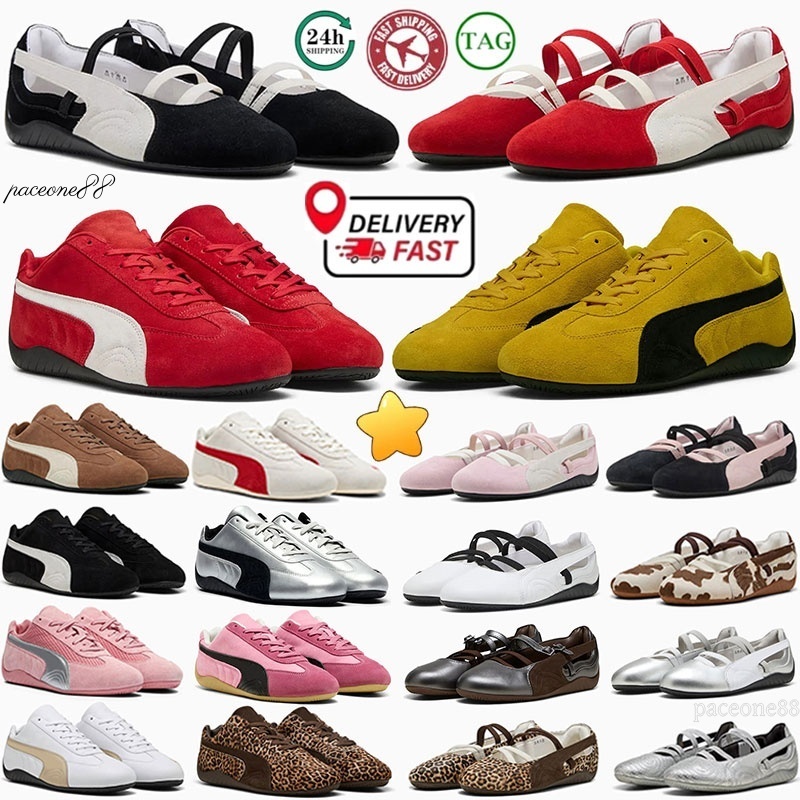 Designer stocking women shoes ballet flats trainers men speedcats sneakers dress shoes silver red white black satin mauve mist driving shoes loafers EUR 36-45