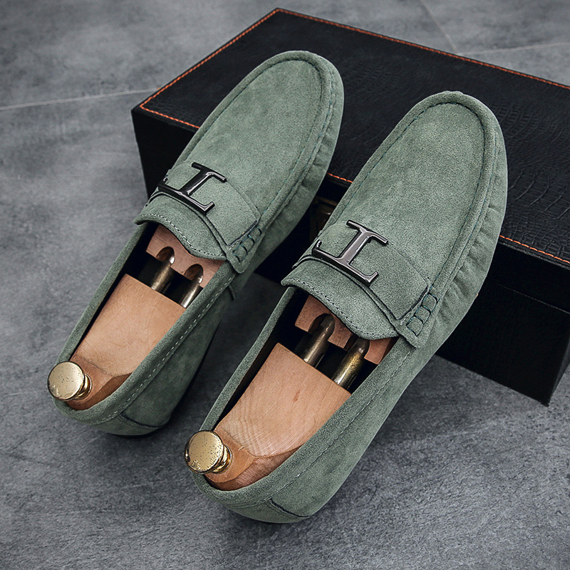 luxury design dress Shoes 2026 Men's Driving Loafers, Spring Casual Business Soft Sole Moccasin Shoes, Comfortable Slip-On Bean Shoes free shippi