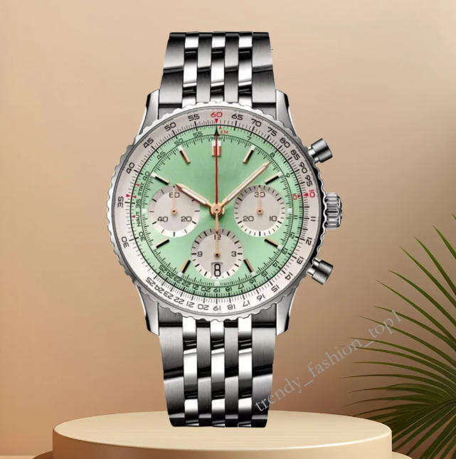 Topa5 Clean Factory GMT V3 Mens Briebreitly Designer Watches Super Clone Movement Automatic Mechanical Watch Briteling Watch 72 Hour Power Reserve Waterproof 75B