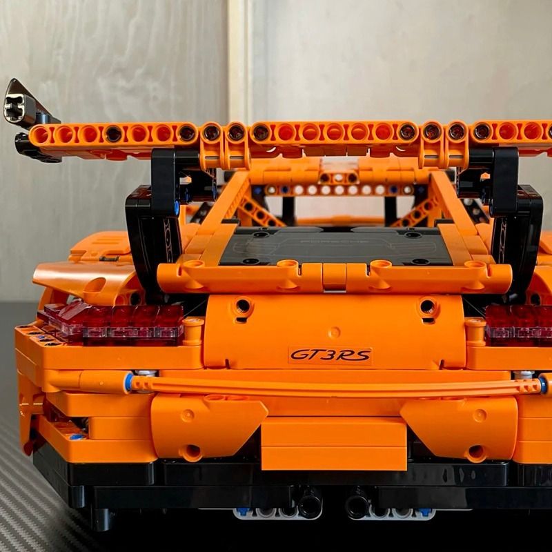 LEG0 42056 Porsche 911 GT3 RS 2700+ pieces standard bricks Supercar Model Toy High Difficulty Adult Educational Building Blocks Gift for Boys and Girl - view 6