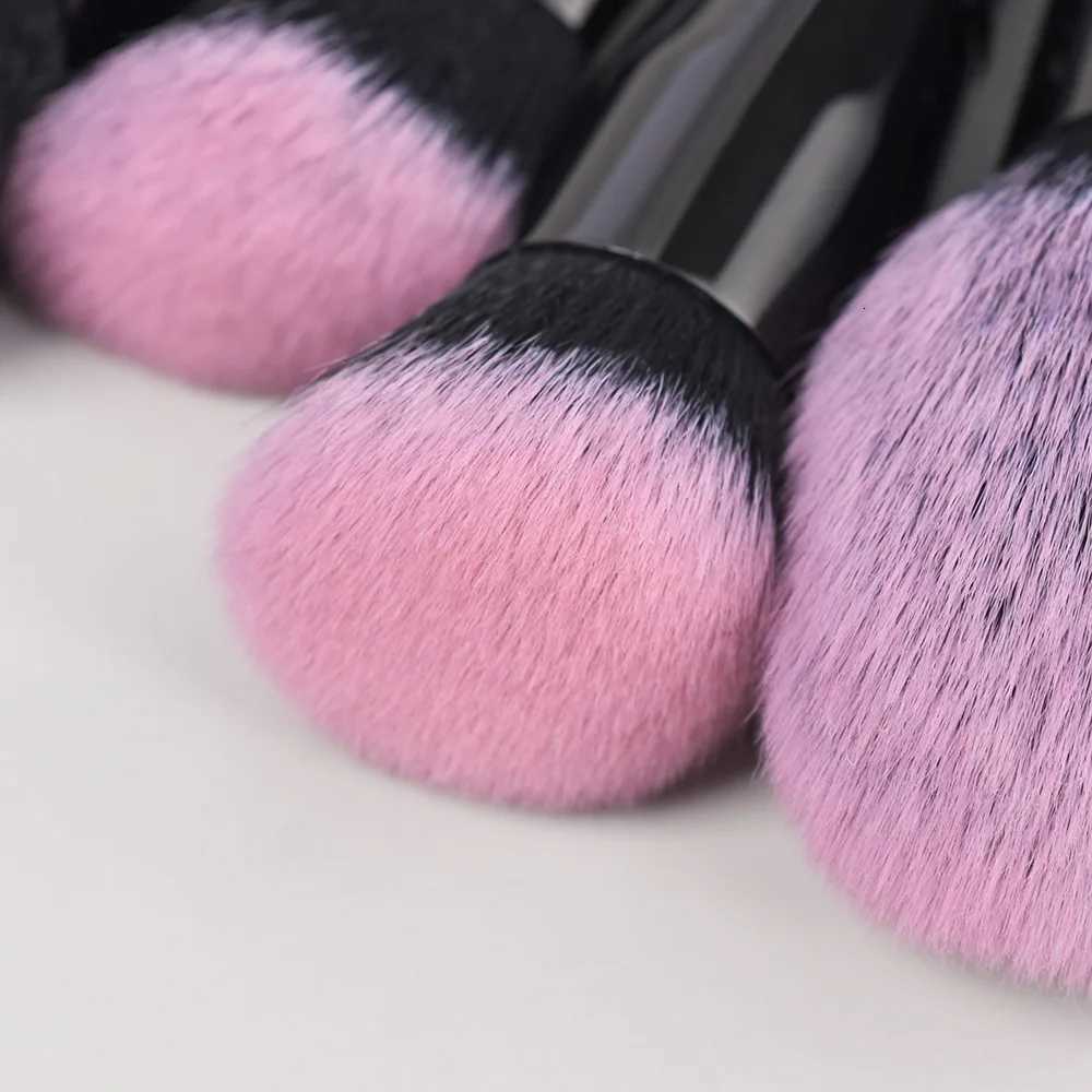 Print Makeup Brushes Set 18pcs Professional Foundation Powder Eyeshadow Blushes Cosmetic Tool Wholesale 8sets Cruelty Free Z260408