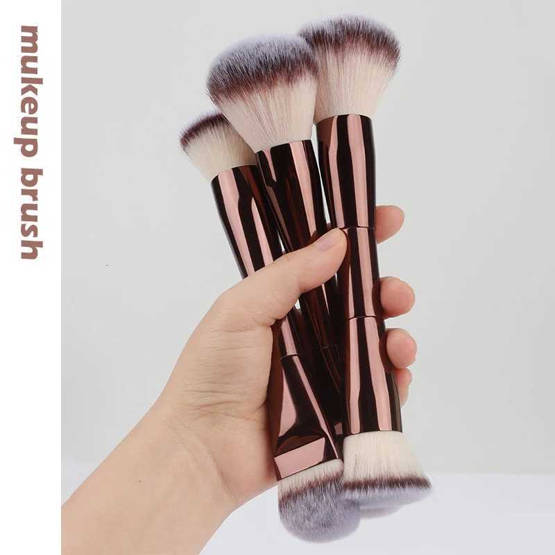 3 styles Double-headed Makeup Brush With Soft Bristles Foundation Brush Blush Brush BB Cream Makeup Brush Portable Makeup Tool Z260408