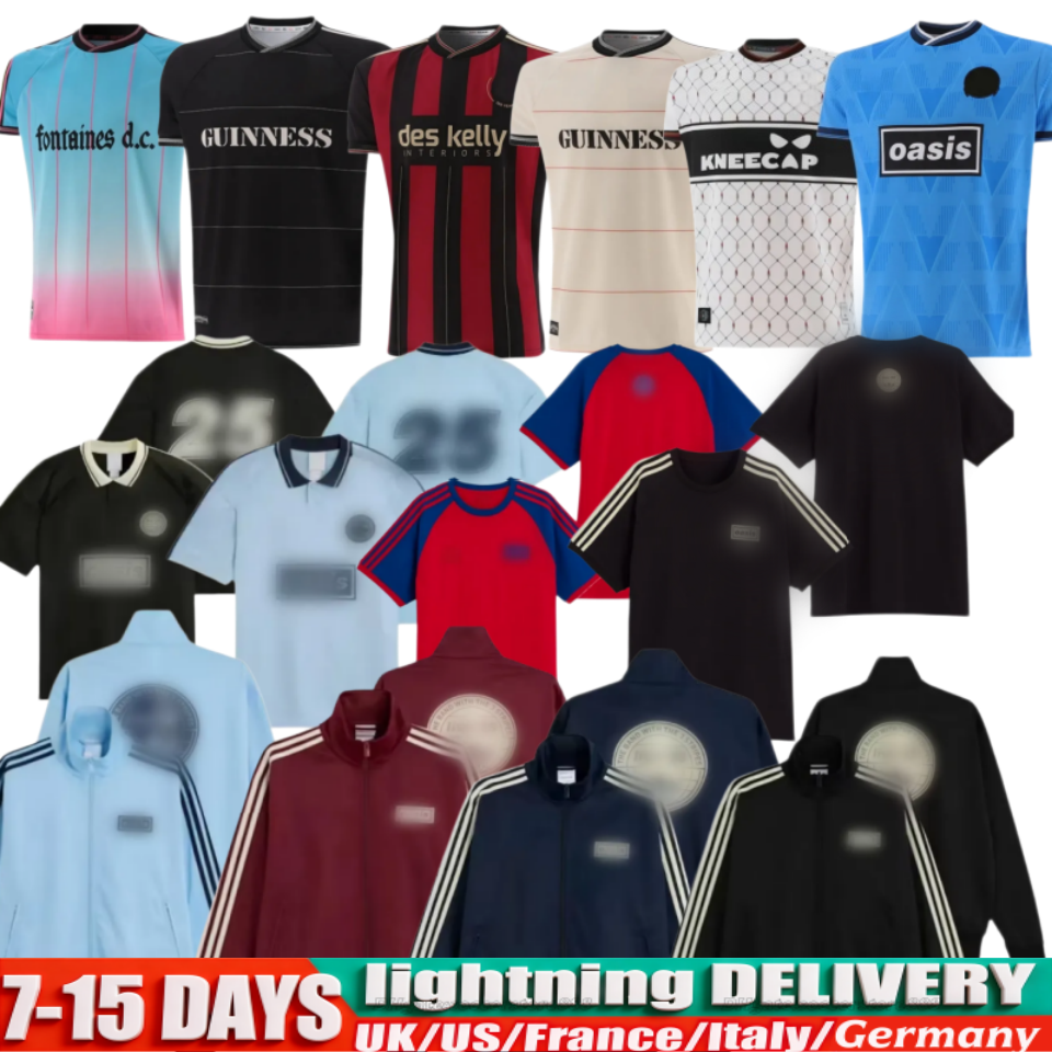 25 26 Bohemians Oasis Tour Live 2025 135th Anniversary Football Jersey 2025 2026 Camisetas HOME AWAY THIRD GOALKEEPER football shirt adult kids kits Oasiss 1 2