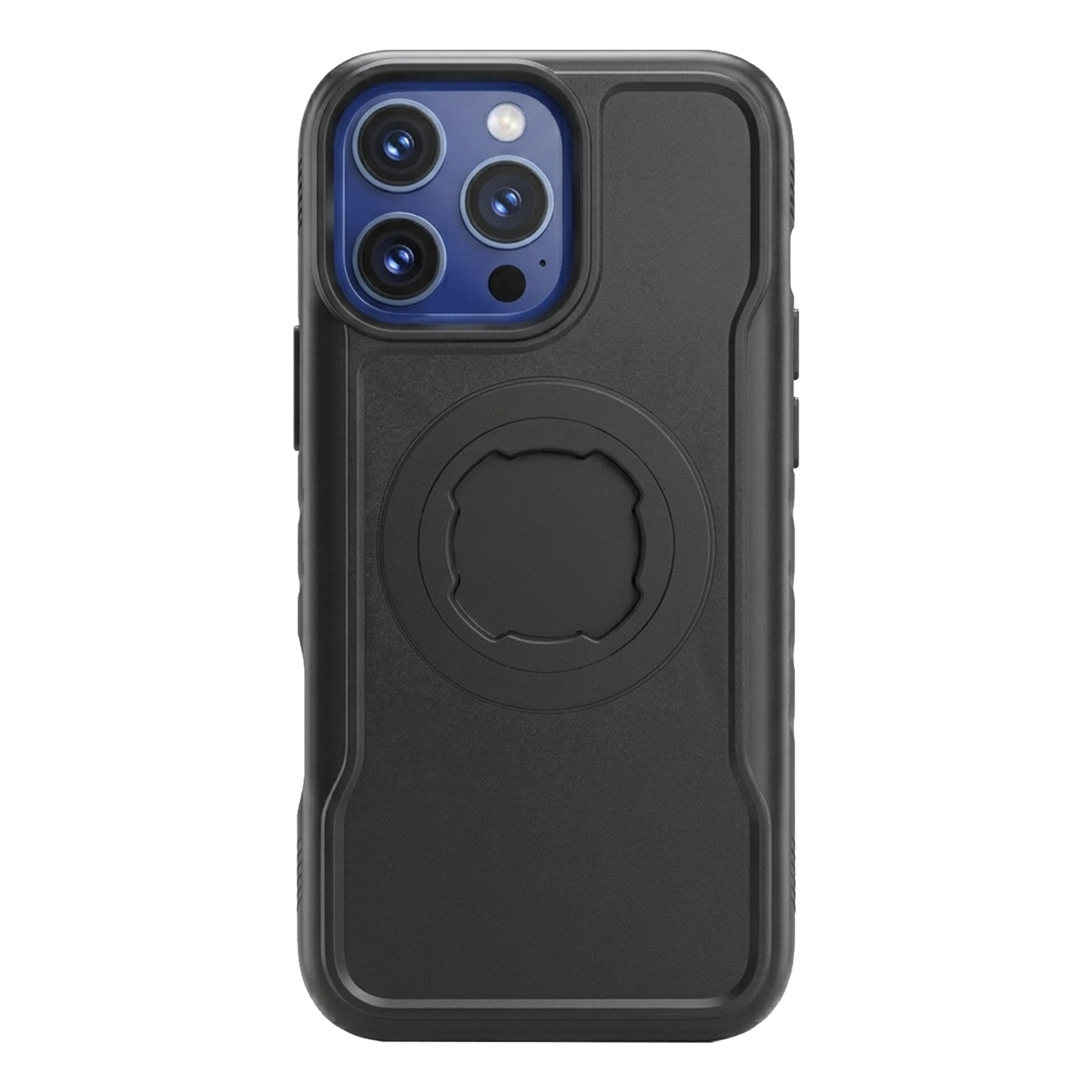 Quad Lock Compatible Bike Phone Case, Rugged Shockproof Motorcycle Mount Cover, Wireless Charging Case for iPhone 14 15 16 17 Pro Max Air