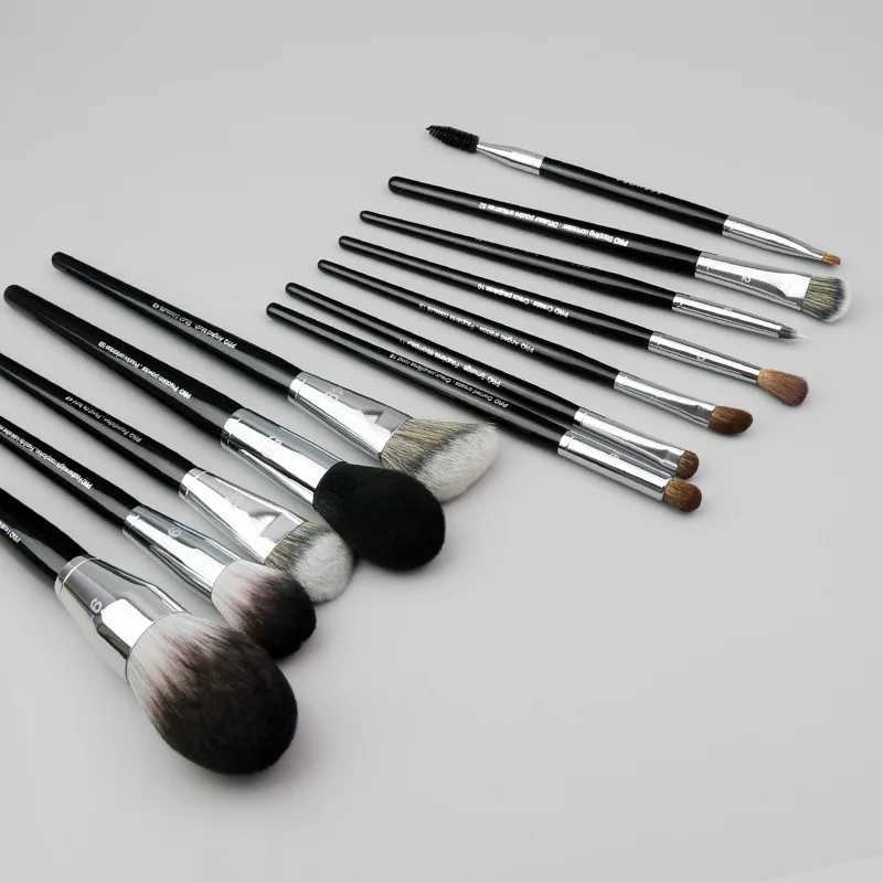 High quality Foundation Makeup brushes set Pro Make up brush Liquid Powder Eyeshadow Crease Concealer cosmetic tools exquisite Z260408