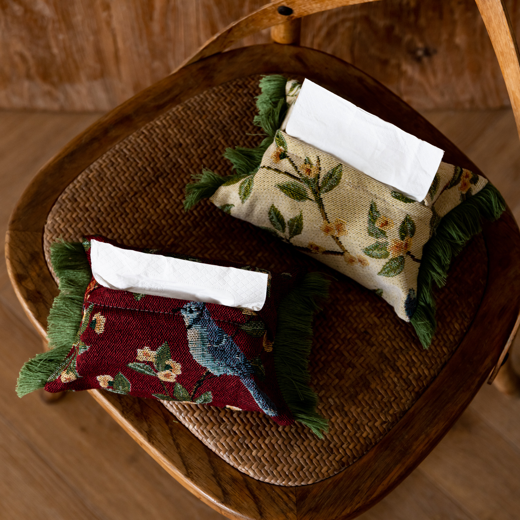 Tissue Bag Stylish Home Decor High End Removable Fabric For Dining Room And Living Room