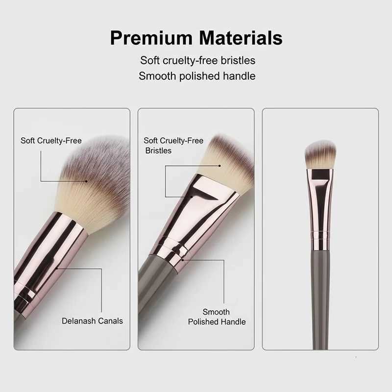 Professional 3-20PCS Makeup Brushes Set Soft fluffy brushes for foundation eyeshadow concealer blending blush kabuki i Z260408