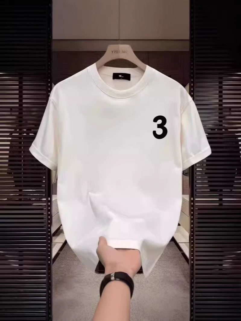 2026 Summer New Arrivals Men's Crew Neck T-Shirts | INS Trendy Loose Plus Size Casual Fashion Tops