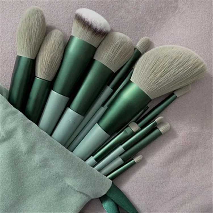 10-13Pcs New Makeup Brushes Set For Cosmetics Powder Foundation Blush Kabuki Blending Makeup Beauty Tools Brochas Maquillaje Z260408