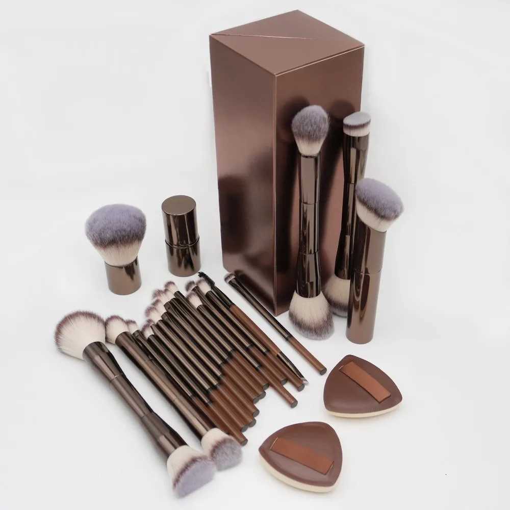 20-piece Makeup Brush Set Foundation Concealer Powder Eyeshadow Blush Brush Mushroom Head Blending Face Beauty Makeup Tools Z260408