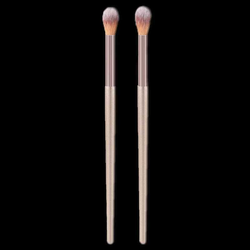 2pcs Nose Shadow Contouring Brushes Set Champagne Gold Eyeshadow Makeup Brushes Set for Facial Contouring Makeup Tools Z260408
